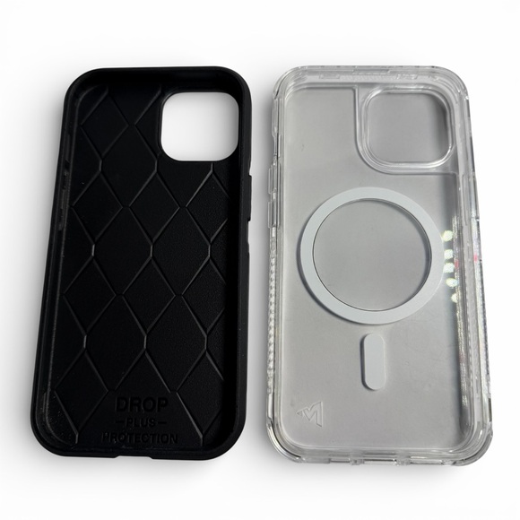 Black and Clear MagSafe-Compatible Phone Case Duo - Picture 3 of 4